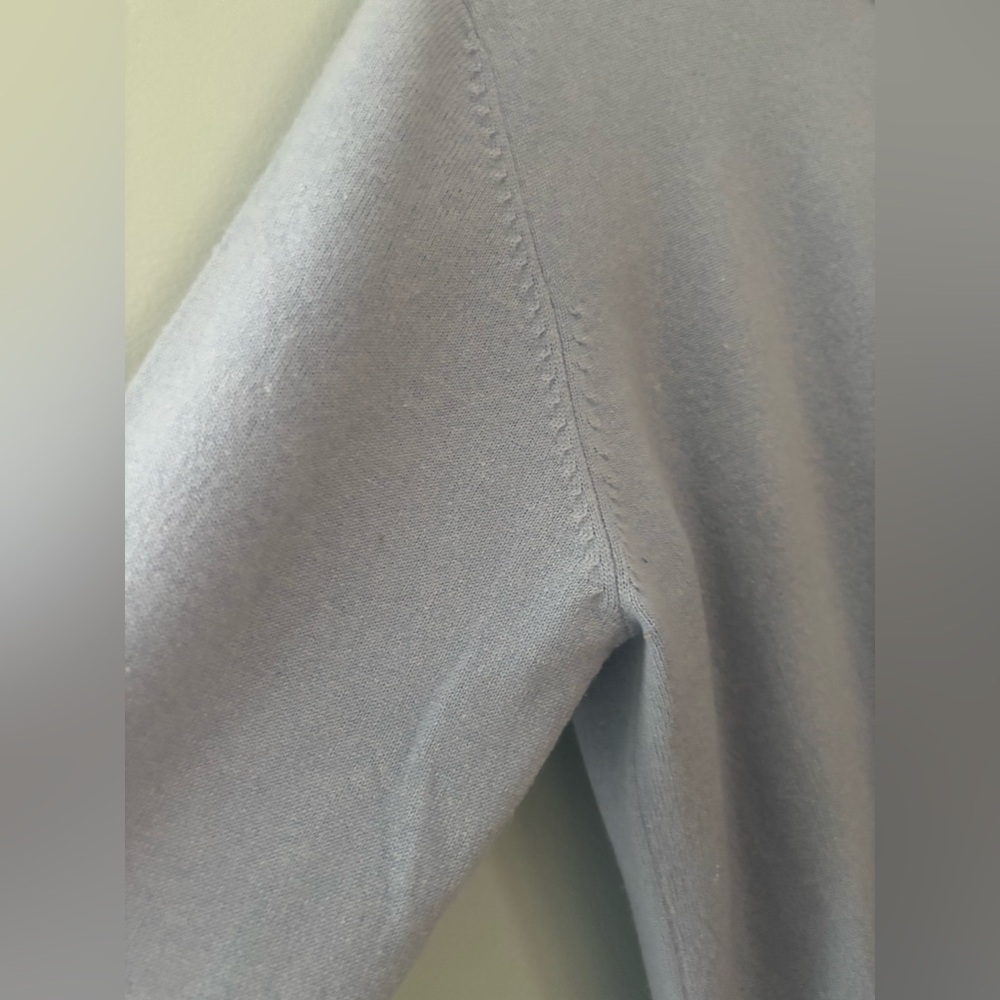 Lands' End Light Blue Cardigan and Shell Set - Picture 9 of 9